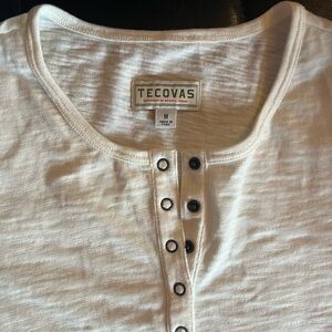 Tecovas Short Sleeve Cotton Henley